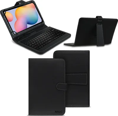 Produktbild von Tastatur Hülle Tasche kompatibel für Samsung Galaxy Tab S7 11" QWERTZ Keyboard