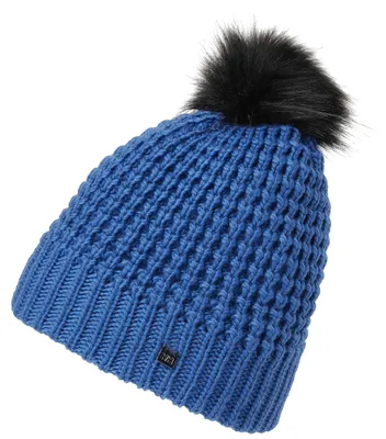 Imagen del producto de Gorro para mujer Helly Hansen, modelo Snowfall, color azul intenso, talla estándar