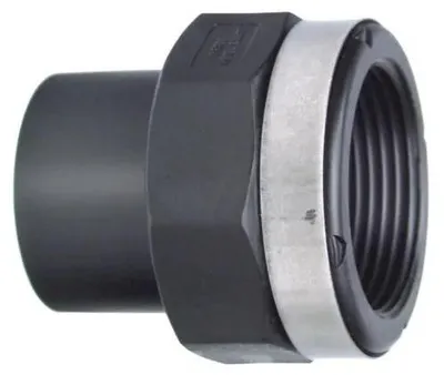 Productafbeelding van Georg Fischer overgangsmuffer PE100, diameter 25 x 3/4" (binnendraad), SDR11, 1 stuk.