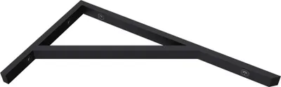 Immagine prodotto di doporro Supporto da Parete per Lavandino450mm, Reggimensole Mensole Porta-Asciugamani WH02 in Acciaio Inossidabile Nero
