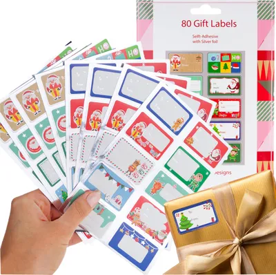 Produktbild von Geschenkaufkleber 80 Stück