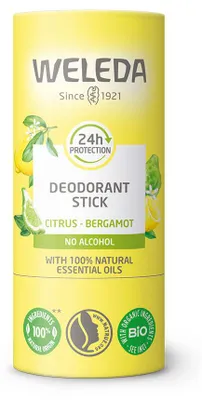 Image de Stick déodorant agrumes-bergamote 50 g