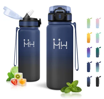 Produktbild von Trinkflasche Edelstahl 750ml, Trinkflasche Kohlensäure Geeignet, Thermosflasche