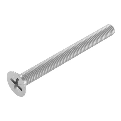Immagine prodotto di SECCARO vite a testa svasata M5 x 55 mm, acciaio inox V2A VA A2, DIN 965, intaglio a croce / PZ, 20 pezzi