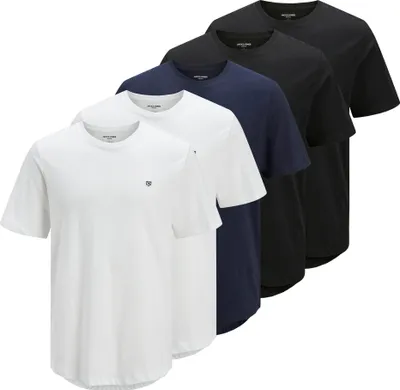 Produktbild von JACK & JONES JACK&JONES JPRBLABRODY TEE SS CREW NECK 5PK MP NOOS Herren-T-Shirt - Größe M