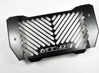 Obrázek produktu pro Kryt chladiče ZIEGER kompatibilní s Yamaha MT-03 Design Logo černá