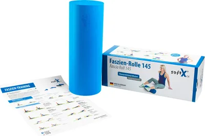 Produktbild von softX® Faszien-Rolle 145, Massage Rolle, Reha, Selbst Massage, Sport, Therapie