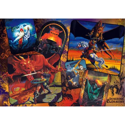 Obrázok produktu pre TREFL Puzzle Dungeons & Dragons: Začiatky Dračieho doupěte 1000 dielikov