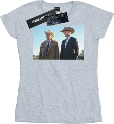 Produktbild von Supernatural - "Stetson Boys" T-Shirt für Damen BI50244 (S) (Grau)