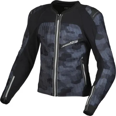 Produktbild von Macna Korus Protektorenjacke, schwarz/grau, XS