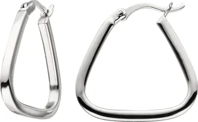 Produktbild von Creolen Silbercreolen 925 Silber rhodiniert Ohrschmuck Ohrringe