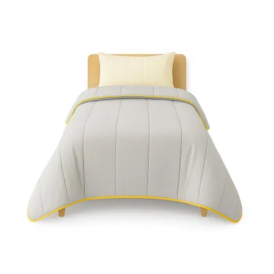 Image de Couette légère Gris clair - 1 personne 140 x 200 - 13127