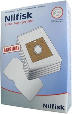Image de Lot de 5 sacs synthétique - Nilfisk - 30050002 -