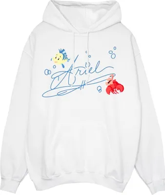 Produktbild von Disney - "The Little Mermaid" Kapuzenpullover für Damen BI9566 (S) (Weiß)