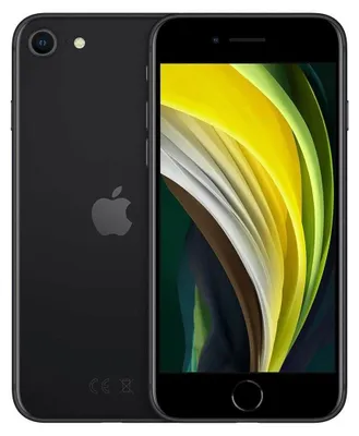 Produktbild von Apple iPhone SE, 11,9 cm (4.7"), 1334 x 750 Pixel, 64 GB, 12 MP, iOS 13, Schwarz