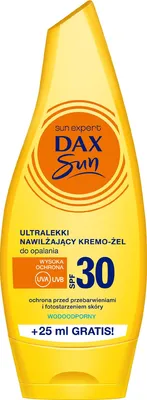Zdjęcie produktu dla Dax Sun Nawilżający Kremożel Do Opalania SPF30