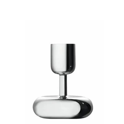Produktbild von Iittala Nappula Kerzenhalter - 107 mm - Silber