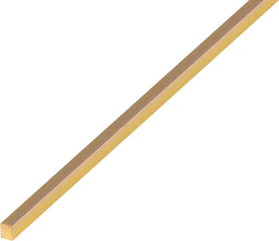Produktbild von Alberts Vierkantstange | Messing | 1000 x 6 x 6 mm