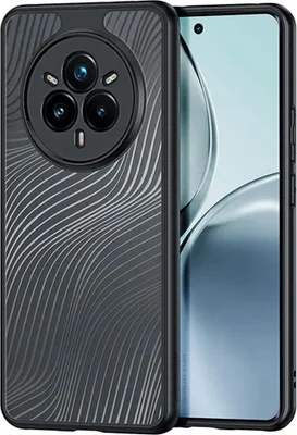 Produktbild von Handyhülle für Realme 14 Pro 5G, Dux Ducis Aimo, Transparent mit Schwarzem Rahmen