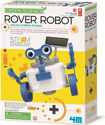 Produktbild von 4M Green Science Rover Robot, Roboter, Ingenieurswesen, 5 Jahr(e), Blau, Grau, Weiß
