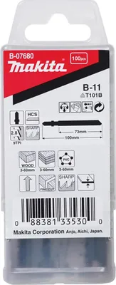 Produktbild von Makita B-07680 Stichsägeblatt 105 mm B-11 (100 Stk.)