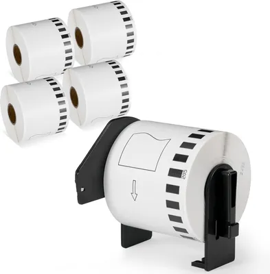 Produktbild von Phomemo 5 Rollen DK-11209 Kleine Adressetiketten Kompatibel mit Brother, 62mm x 29mm, 4800 Etiketten für Brother QL Etikettendrucker