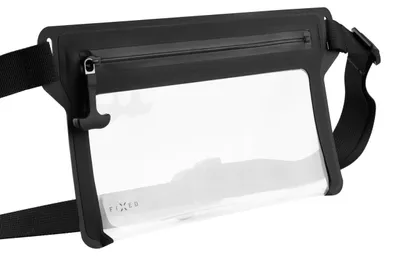 Imagen del producto de FIXED FIXDR-BT-BK, Funda, Universal, 19,1 cm (7,5"), Transparente, Negra