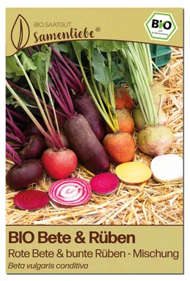 Produktbild von Samenliebe  Rote Bete Samen | Rote Beete - bunt - samenfestes  Saatgut