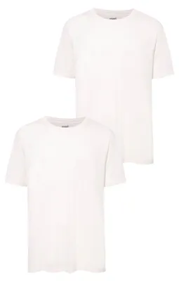 Produktbild von mavi 2er-SET T-Shirt mit Rundhalsausschnitt und Logo Größe: S (37/38)