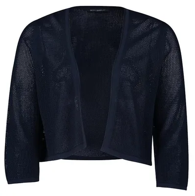 Produktbild von Betty Barclay Collection (264) Strickjacke Kurz 3/4 Arm, Dark Sky 8345 8345 36