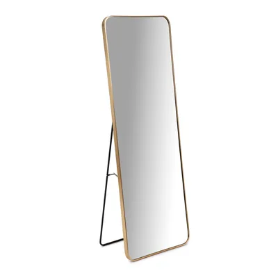 Produktbild von HOMLA ELORA Standspiegel rechteckig, gold B = 50 cm H = 140 cm