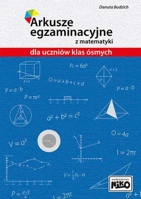 Imagen del producto de Książka Arkusze egzaminacyjne z matematyki dla uczniów kl.8 dla dzieci