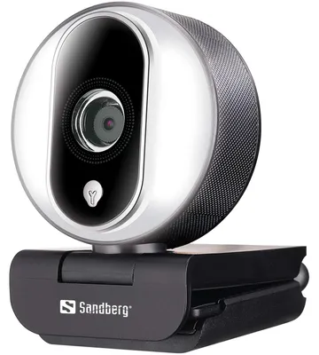 Obrázok produktu pre Sandberg Streamer USB Webcam Pro, 2 MP, 1920 x 1080 px, Full HD, 60 fps, 1280x720@60fps, 1920x1080@30fps, 720p, 1080p