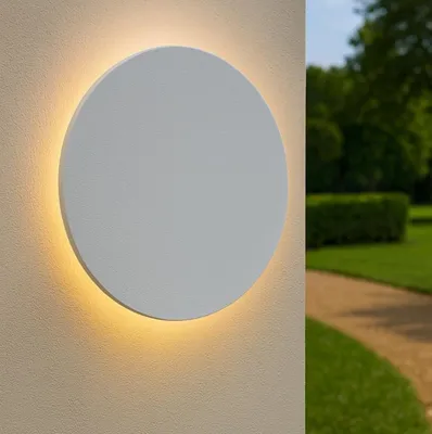 Obrázok produktu pre Moderné nástenné svietidlo Punto Aluminium White Led 12W 3000K Ip54