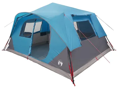 Image de Tente vidaXL Sofort bleue 365 x 280 x 200 cm en polyester et acier