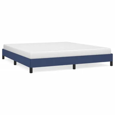 Obrázek produktu pro vidaXL Rám postele bez matrace modrý 160x200 cm látka