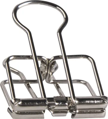 Produktbild von KNORR PRANDELL 216266173 Deko-Clip 19 mm Metall silberfarben