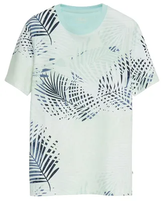 Produktbild von s.Oliver T-Shirt XXL mint-navy-weiß floral bedruckt