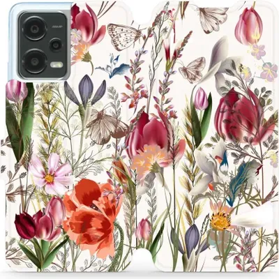 Produktbild von Handyhülle mit klappe für Xiaomi Poco X5, Mobiwear Book, Blumenstrauß