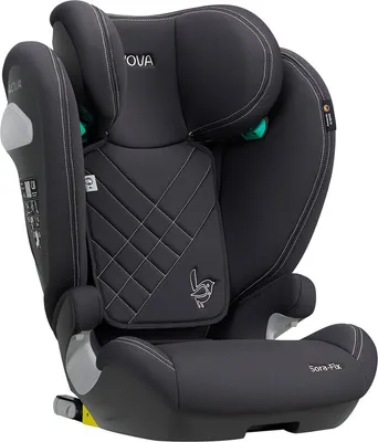 Zdjęcie produktu dla AVOVA Sora-Fix – fotelik samochodowy – grupa 2 i 3 – Isofix – Koala szary