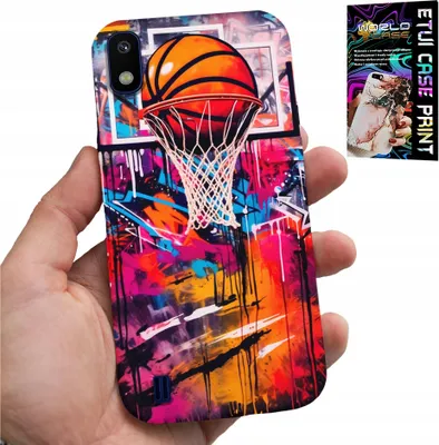 Image de Étui Pour Samsung A10 - Basketball Nba Street Graffiti Basket Fan