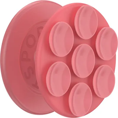 Produktbild von PopSockets, PopGrip MagSafe Handyhalterung – Suck-Up Saugnapf-Halterung, Rosa