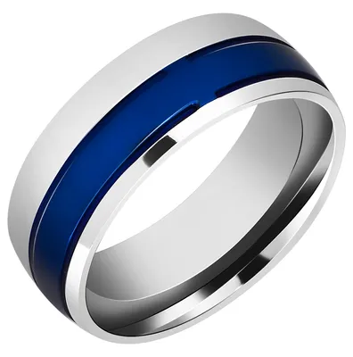 Produktbild von Akzent Edelstahl Herren Partnerring