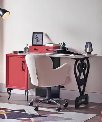Obrázek produktu pro Sekretářský stůl Stůl 130x32x58 Stoly Stoly Nábytek Dřevo Počítačový stůl
