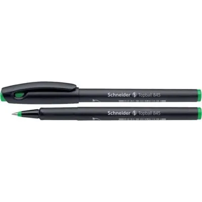 Produktbild von Schneider Tintenroller Topball 845 grün Konusspitze ca. 0,3 mm