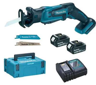 Image de Scie sabre 18V LXT (2x5,0 Ah) en coffret MAKPAC - MAKITA DJR183RTJ