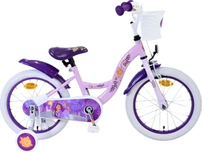 Produktbild von Disney Wish Kinderfahrrad - Mädchen - 16 Zoll - Lila