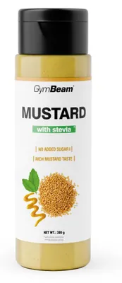 Obrázok produktu pre GymBeam – Horčica so stéviou, 380 g