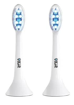 Obrázek produktu pro Náhradní sada hlavic pro sonický zubní kartáček, 2x hlavice