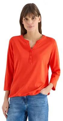 Productafbeelding van Cecil shirt, tuniekmodel, kleur: kersenrood, maat: L